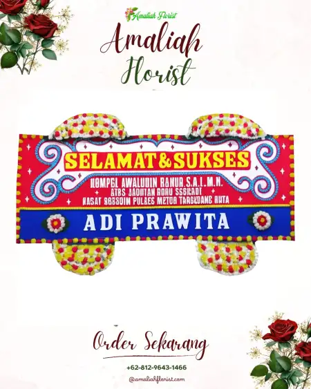 Papan Bunga Ucapan Selamat palasah